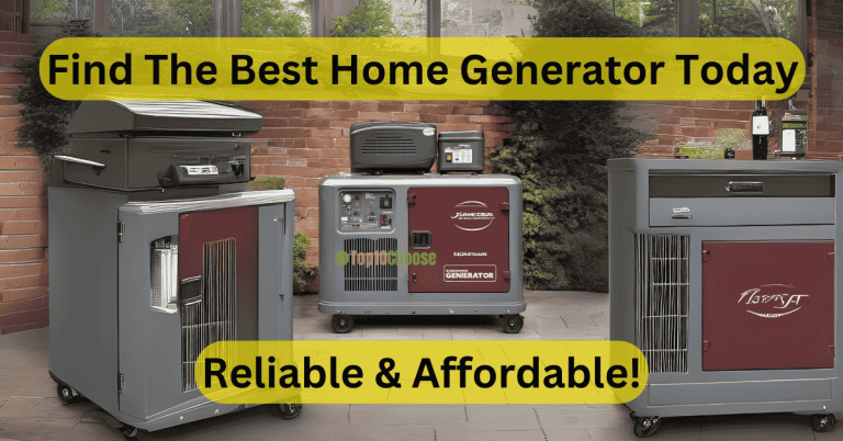 Find The Best Home Generator Today – Reliable & Affordable!