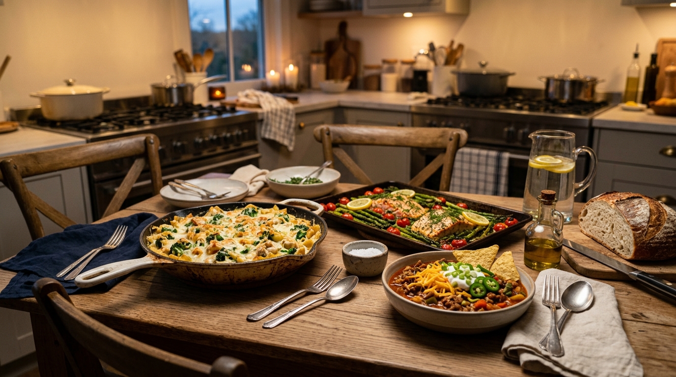 Easy Weeknight Dinner Recipes for Busy Families
