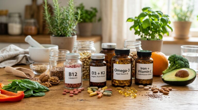 Best Vitamins and Supplements for Vegans and Vegetarians