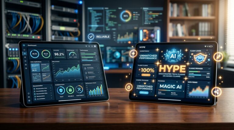 How to Spot Reliable AI Tools From Overhyped Ones
