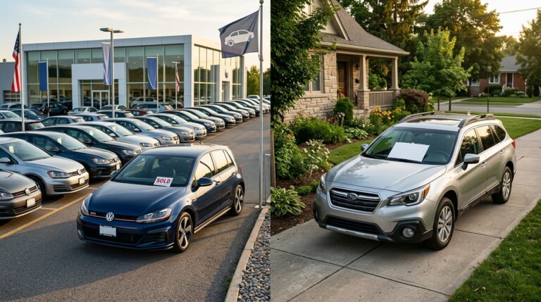 Private Seller vs. Dealership: Where to Buy a Used Car